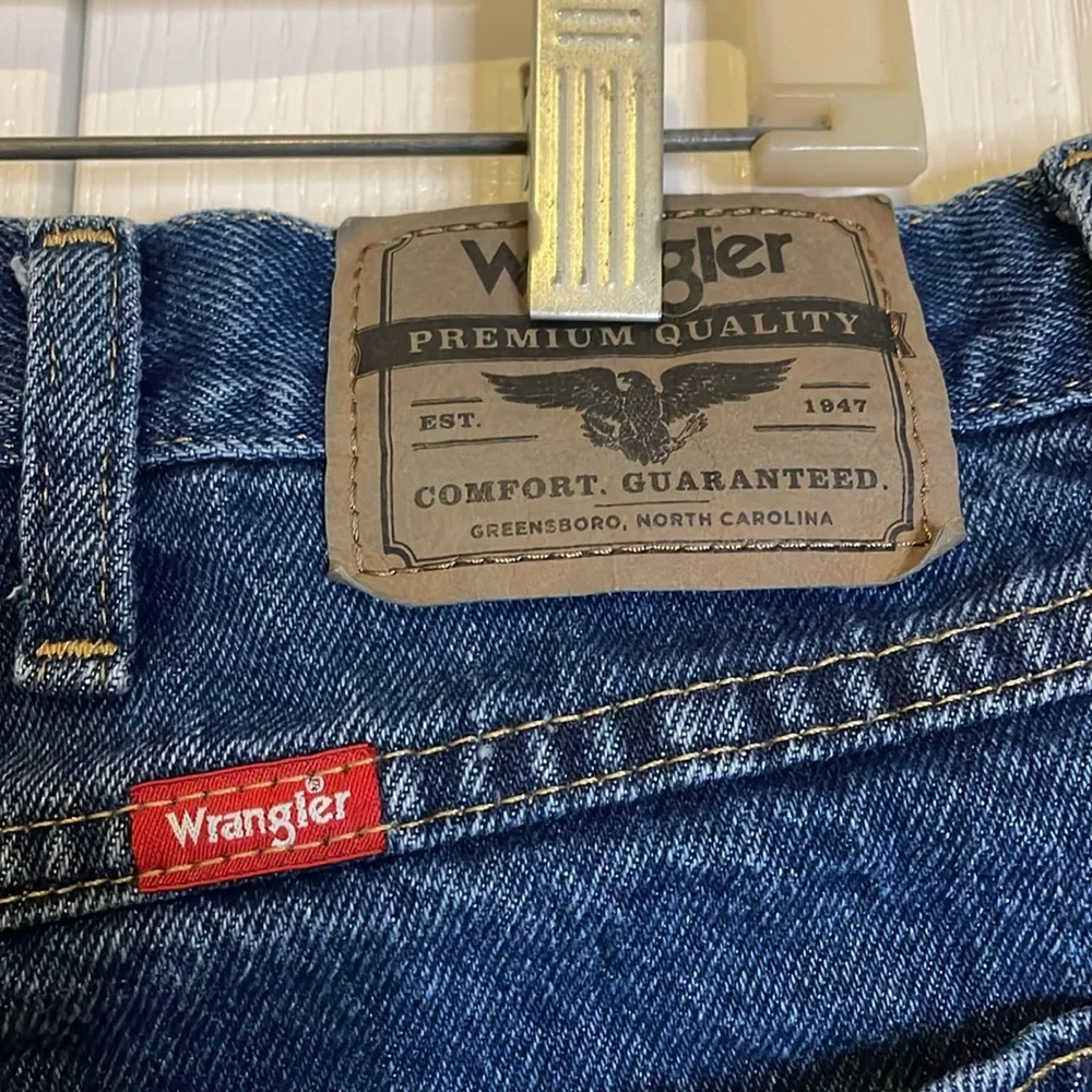 WRANGLER 5-Pocket Denim Jeans, Men’s Size 36x30, Blue
